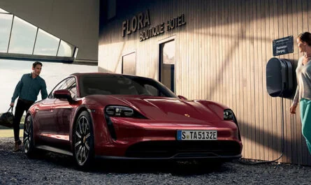 Charge à destination Porsche