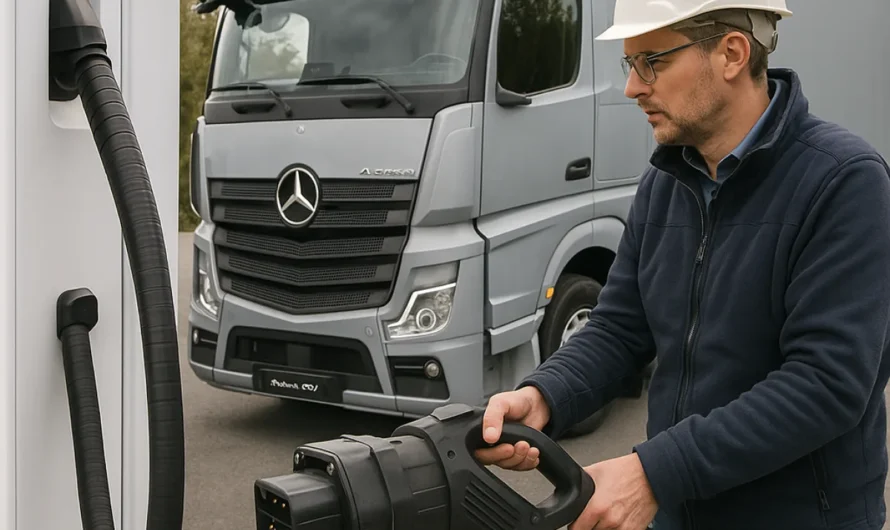 Découvrez comment Mercedes-Benz révolutionne le chargement électrique des camions